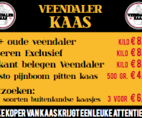 Aanbiedingen Veendaler Kaas
