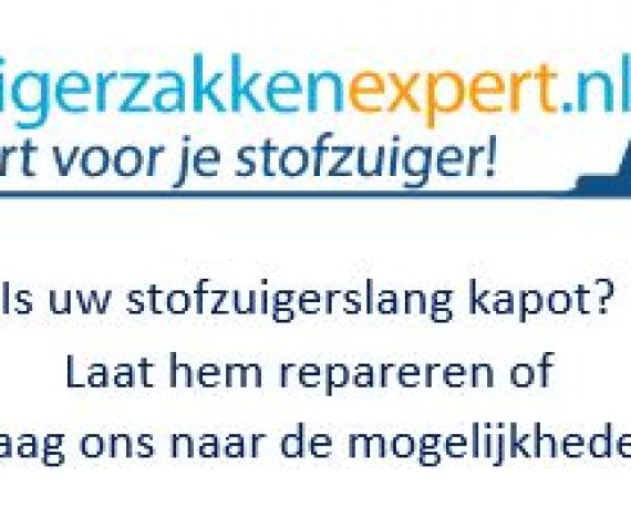 Stofzuigerslang kapot?