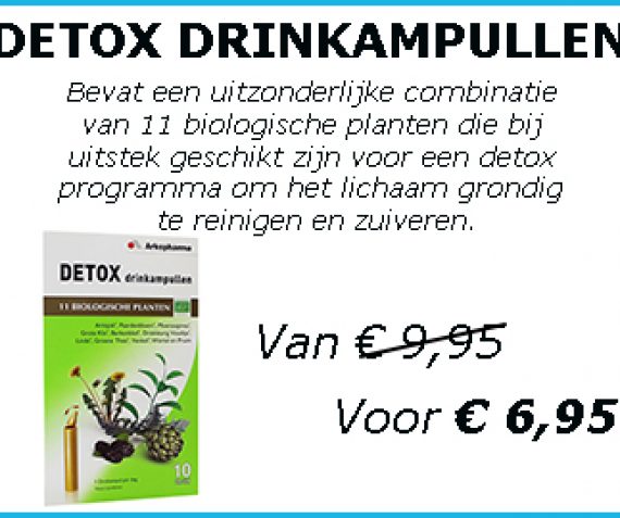 DETOX DRINKAMPULLEN € 6,95
