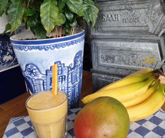 Heerlijke koude Smoothie van Vers fruit