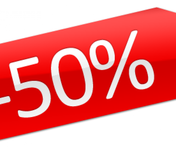 50 % korting op de wintercollectie
