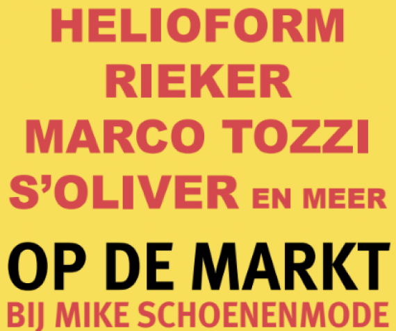 Helioform , rieker, marco tozzi, s’oliver en meer