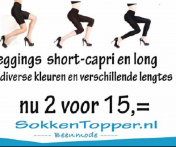 Leggings short-capri en long