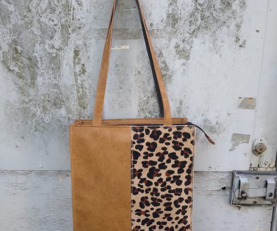 Shopper in naturel. Nieuwe kleur!
