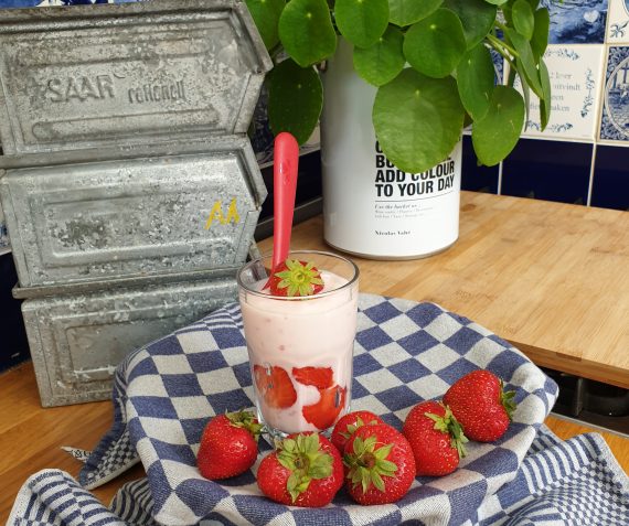 Yoghurt van vers fruit
