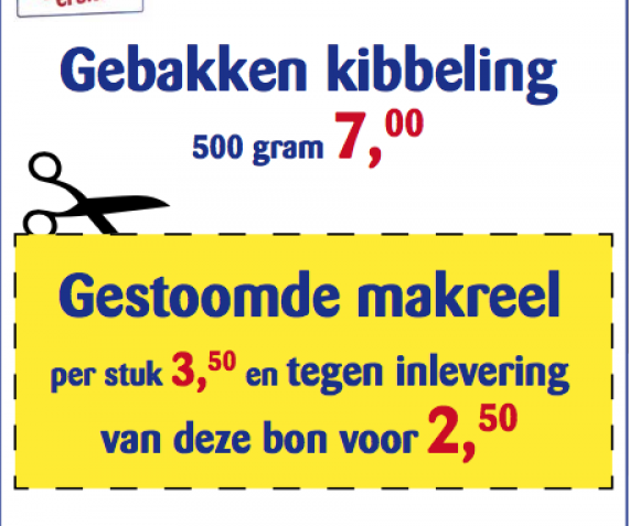 Aanbiedingen bij Vishandel A. de Graaf en dochter!
