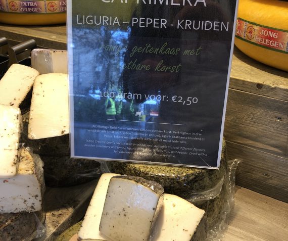 Nieuw!!! Zachte geiten kaas met kruiden
