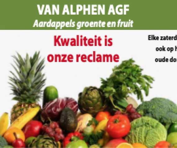 Aardappels, groente en fruit!