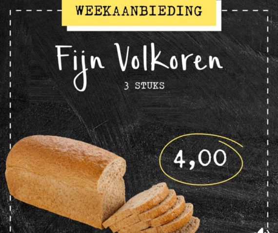 Fijn volkeren 3 stuks 4,00