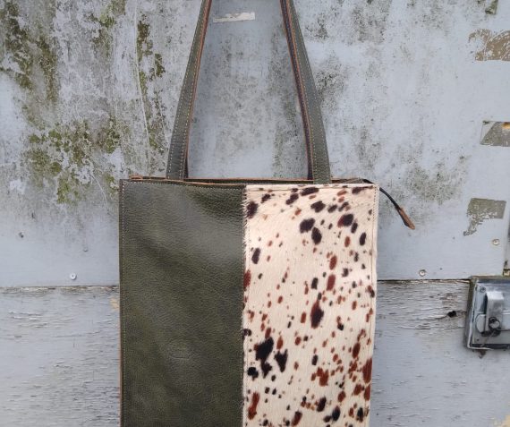Shopper met koeienprint