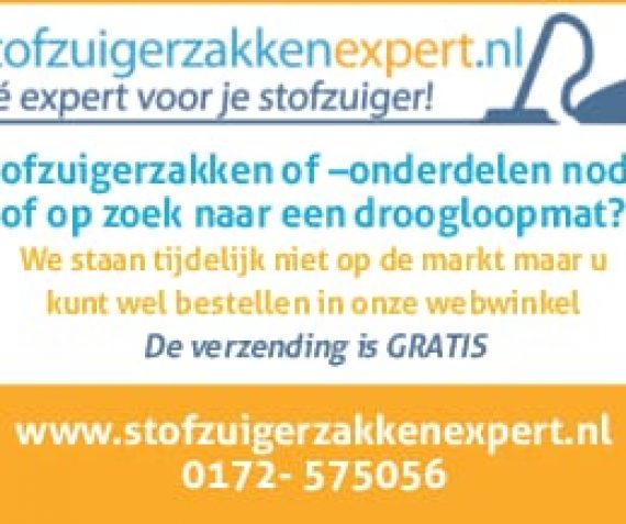 Bestel bij stofzuigerzakkenexpert.nl