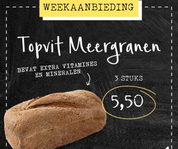 Topvit meergranen 3 stuks 5,50