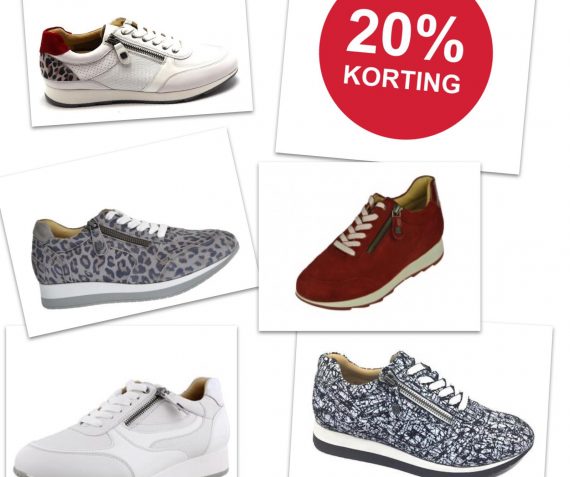 Heliform sneakers met 20% korting