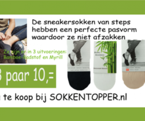 3 paar sneakersokken