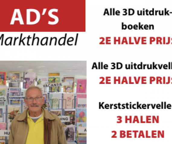 In de aanbieding: 3D uitdrukboeken en vellen!