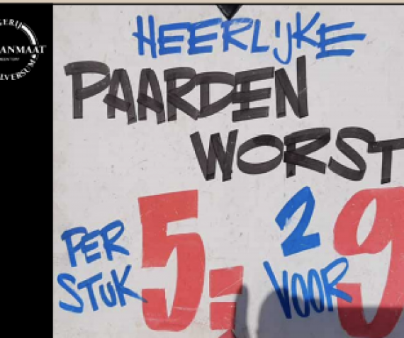 Heerlijke paardenworst!
