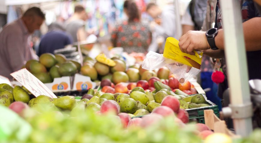 De markt gaan ook deze week gewoon door!