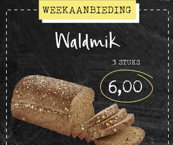 Waldmik 3 voor 6,00