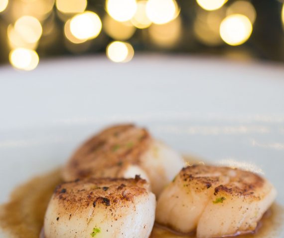 Coquilles 100 gram €4,75