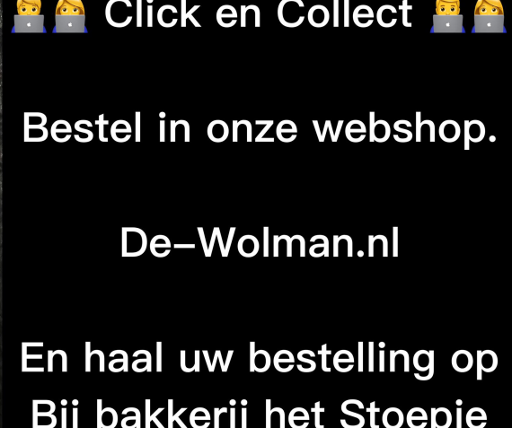Bezoek nu onze webshop: www.de-wolman.nl