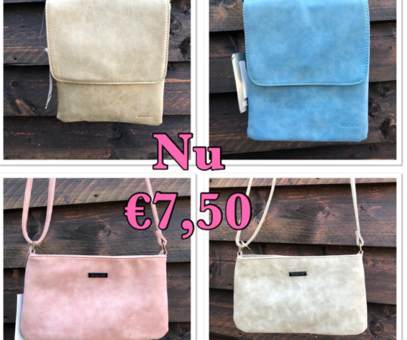 Mooie tassen 7,50 euro
