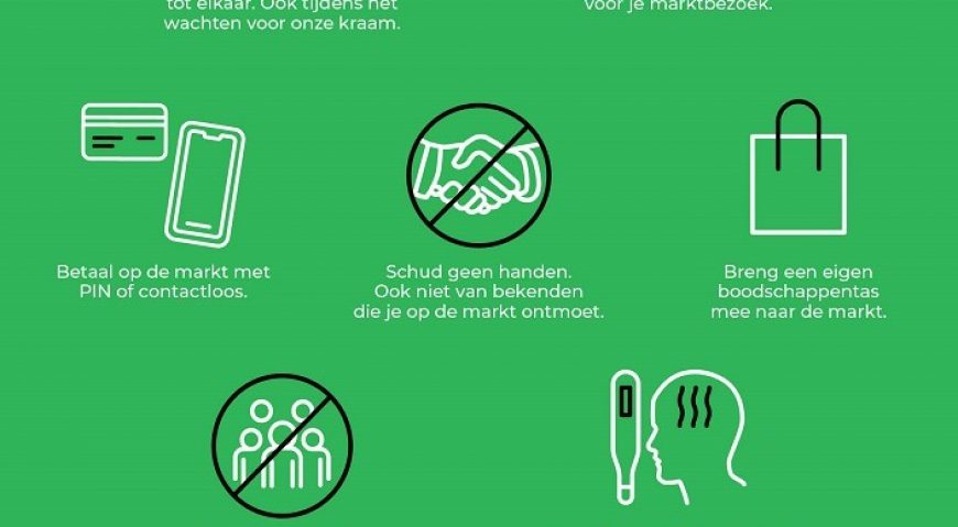 Veilig winkelen kan op de markt voor iedereen!