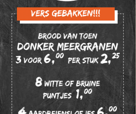 Aanbiedingen van ’t Stoepje