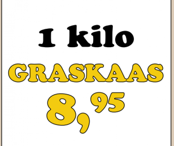 1 kilo graskaas