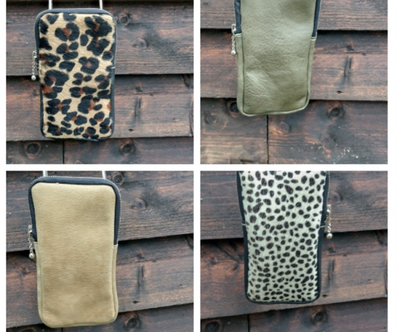 Telefoon tasjes in héél veel kleurtjes!