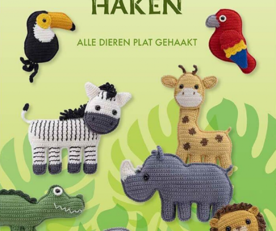 Nieuw bij de Wolman: Junglebeestjes haken