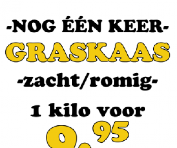 Graskaas!