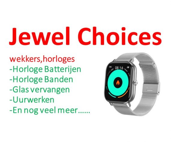 Horloge batterij vervangen €6,-