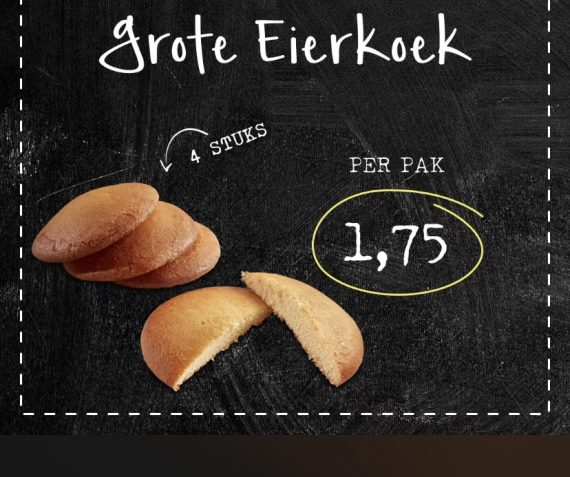 Eierkoek 1,75