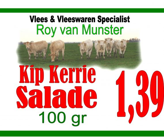 Kip Kerrie Salade 100gr