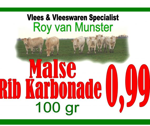 Rib Karbonade 100gr