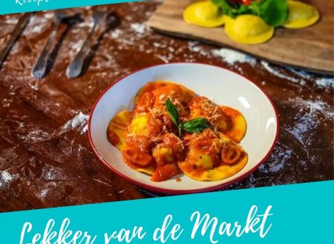 Ravioli met vier soorten kaas
