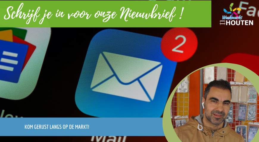 Schrijf je in voor onze nieuwsbrief !