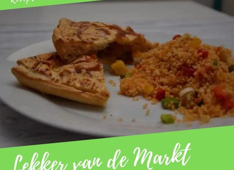 Samosa met couscoussalade