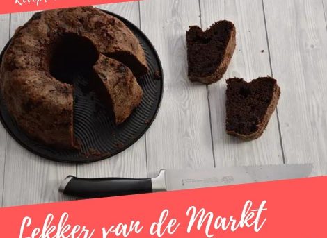 Chocolade tulband met bosbessen