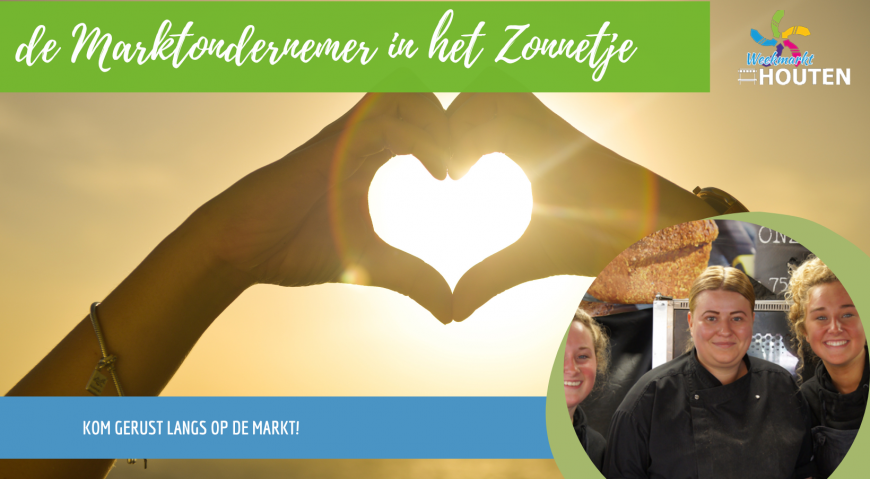 De marktondernemer in het zonnetje!