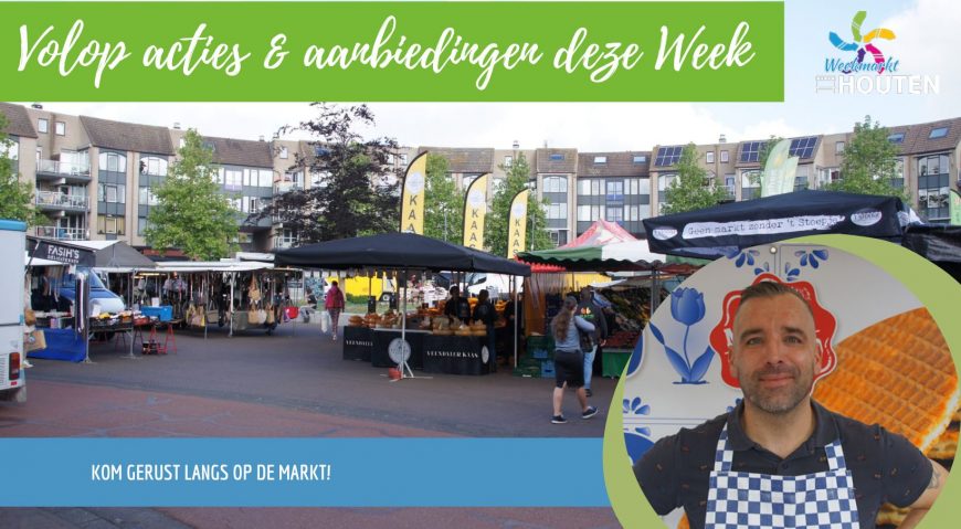 Scoren doe je op de markt!