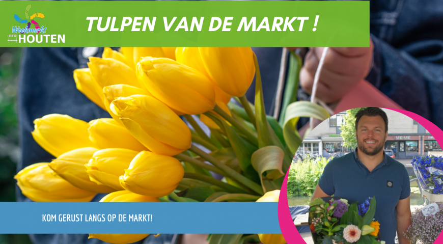 Heb je ze al gezien? Tulpen! Ze zijn er weer!