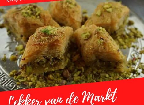 Recept Baklava met pistache en honing