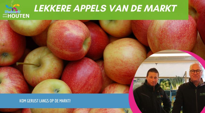 Lekkere Appels van de Markt!