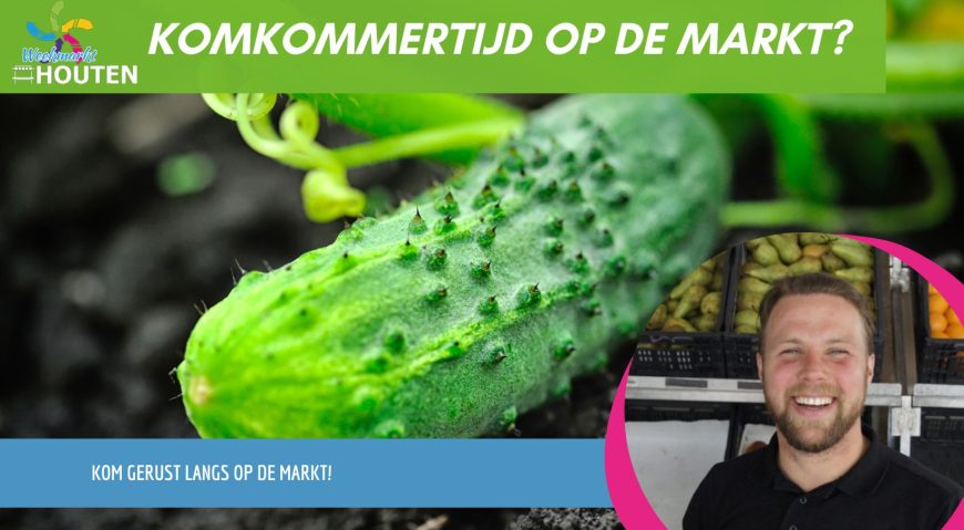 🥒🌞 Geniet van Komkommer Tijd op de Warenmarkt!