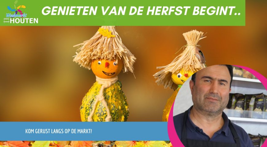 Blije Gezichten en Puur Genieten op de Markt in de Herfst