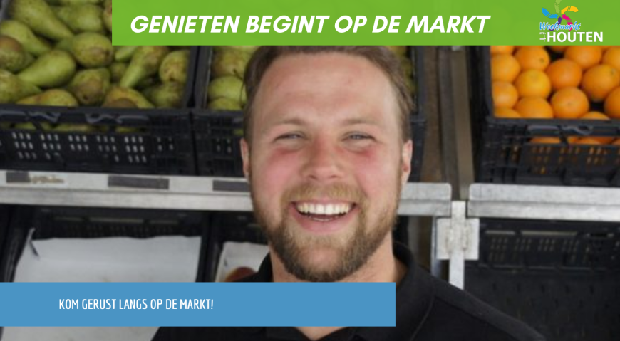 Genieten begint op de markt in Houten