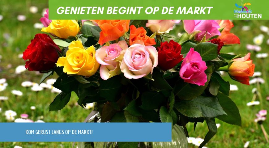 Geniet van de laatste vakantiedagen op de Weekmarkt Houten