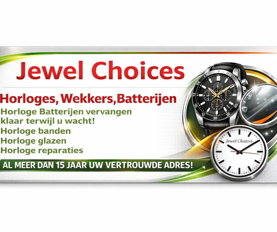 horloges, wekkers, batterijen en reparaties