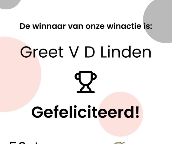 Winnaar Like-actie van de Wolman van de Maand Januari